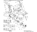 Craftsman 917257061 18 twin-garden tractor/steering, and final drive diagram
