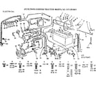 Craftsman 917257061 18 twin-garden tractor/electrical diagram