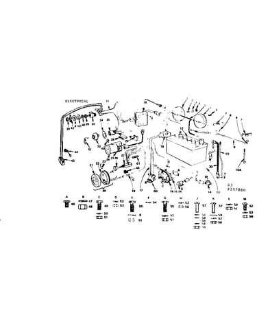 19.9 twin garden tractor/electrical