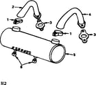 Craftsman 917257082 spark arrester muffler diagram