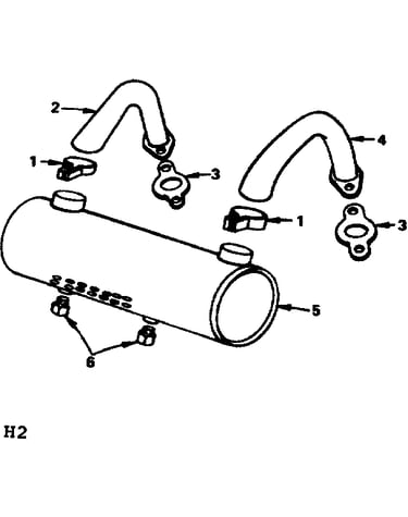 Spark arrester muffler