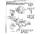 Craftsman 917257091 chassis, fender, and dashboard diagram