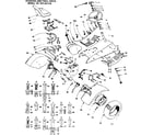 Craftsman 917257110 steering and final drive diagram