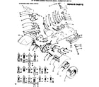 Craftsman 917257114 steering and final drive diagram