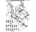 Craftsman 917257120 steering, and final drive diagram