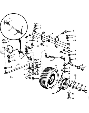 Front axle