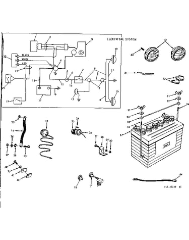 10 tractor/electrical system