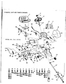 10 garden tractor/fenders, seat and chassis channel