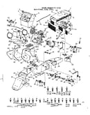 12 tractor/main frame, dash, grill