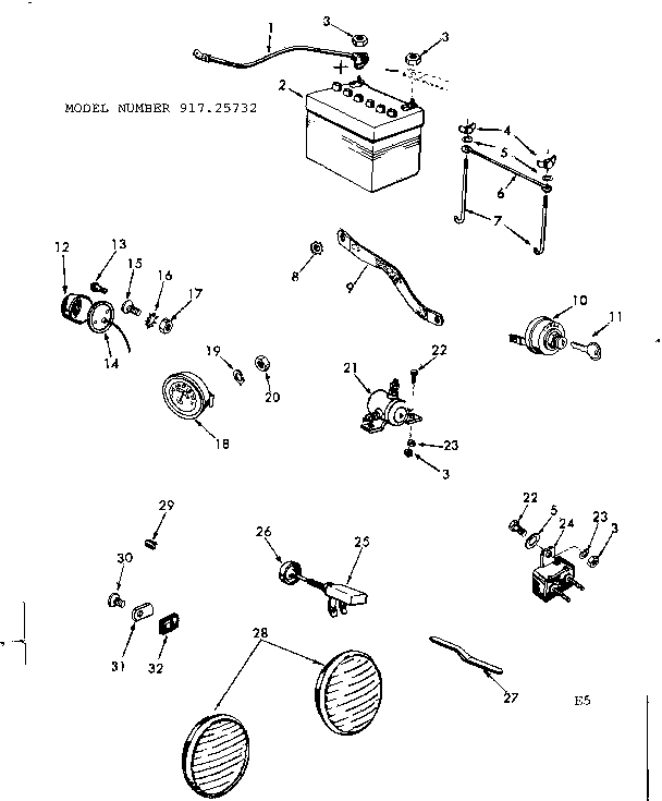 12 tractor/electrical