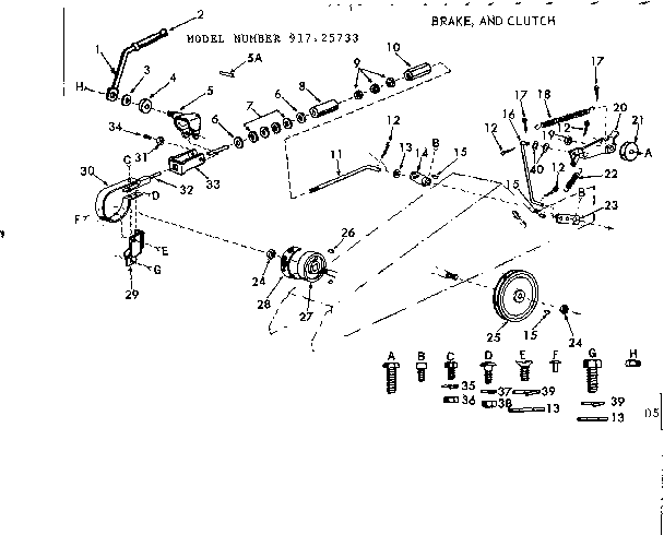 12 tractor/brake and clutch
