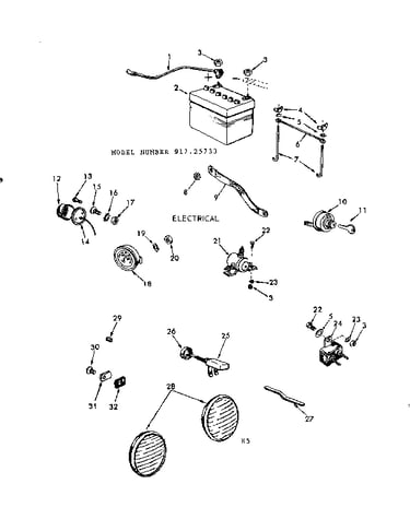 12 tractor/electrical