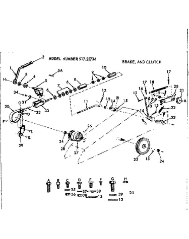12 tractor/brake and clutch