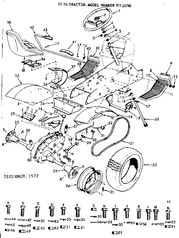 16 GARDEN TRACTOR