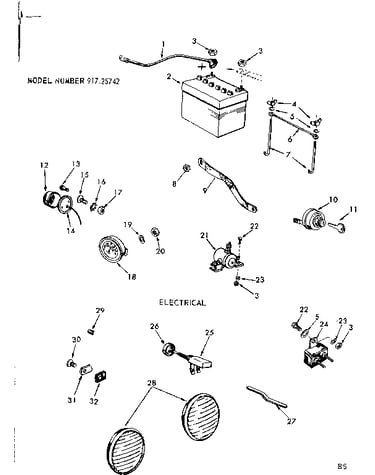 16 tractor/electrical