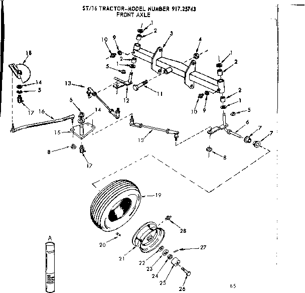 FRONT AXLE