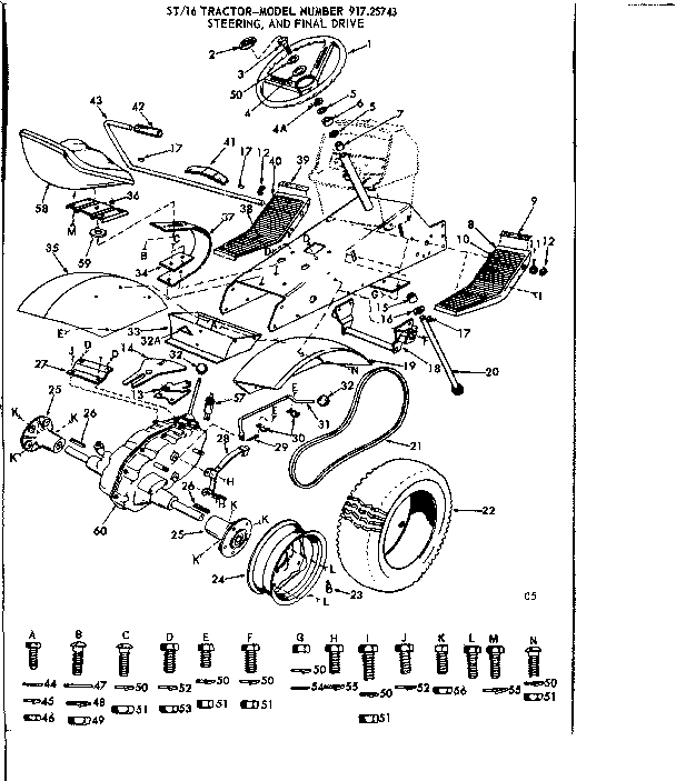 STEERING AND FINAL DRIVE