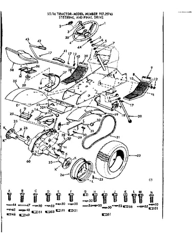 Steering and final drive