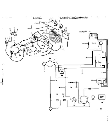16 tractor/electrical wiring diagram