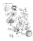 8 lawn tractor/engine and final drive
