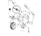 Craftsman 91725760 8 lawn tractor/front axle diagram