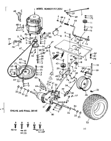 8 lawn tractor