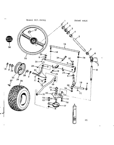 8 lawn tractor