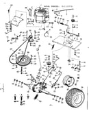 8e lawn tractor/engine & final drive