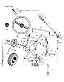 8e lawn tractor/front axle