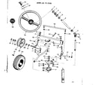 Craftsman 91725780 10e lawn tractor/front axle diagram