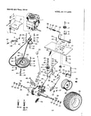 10e lawn tracotr/engine & final drive