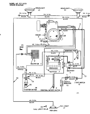 10e lawn tractor/wiring diagram