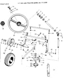 10e lawn tractor/front axle