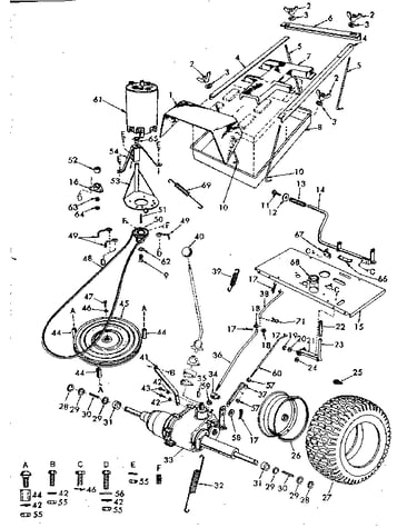 Motor and final drive