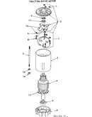 Traction drive motor