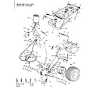 Craftsman 91725793 motor & final drive diagram