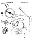 8e lawn tractor/front axle