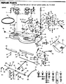 8e lawn tractor and 36 inch rotary mower