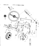 10e lawn tractor & rotary mower/front axle