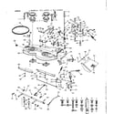 Craftsman 91725843 10e lawn tractor & rotary mower/mower diagram