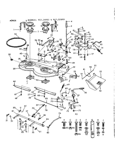 10e lawn tractor & rotary mower/mower