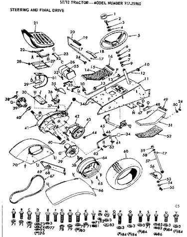 Steering and final drive