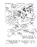 12 garden tractor/main frame, dash, grill