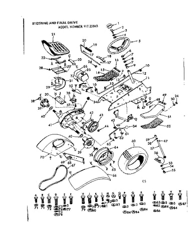 Steering & final drive