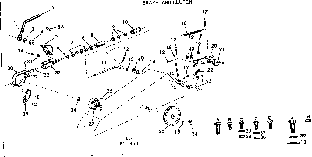 Brake and clutch