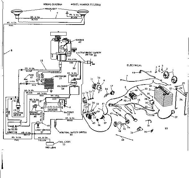 Wiring & electrical diagram