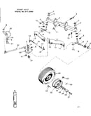 12 garden tractor/front axle