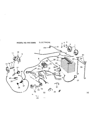 12 garden tractor/electrical