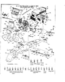 16 tractor/main frame, dash, grill