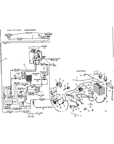 16 garden tractor/electrical